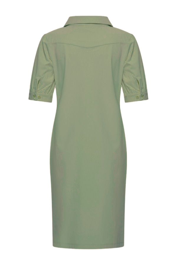 Mi Piace - Polo Dress - Olive