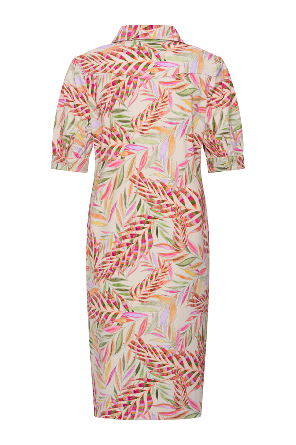 Mi Piace - Polo Dress Pencil Branches Print - Kit