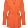 Mi Piace - Blazer Belted - Orange