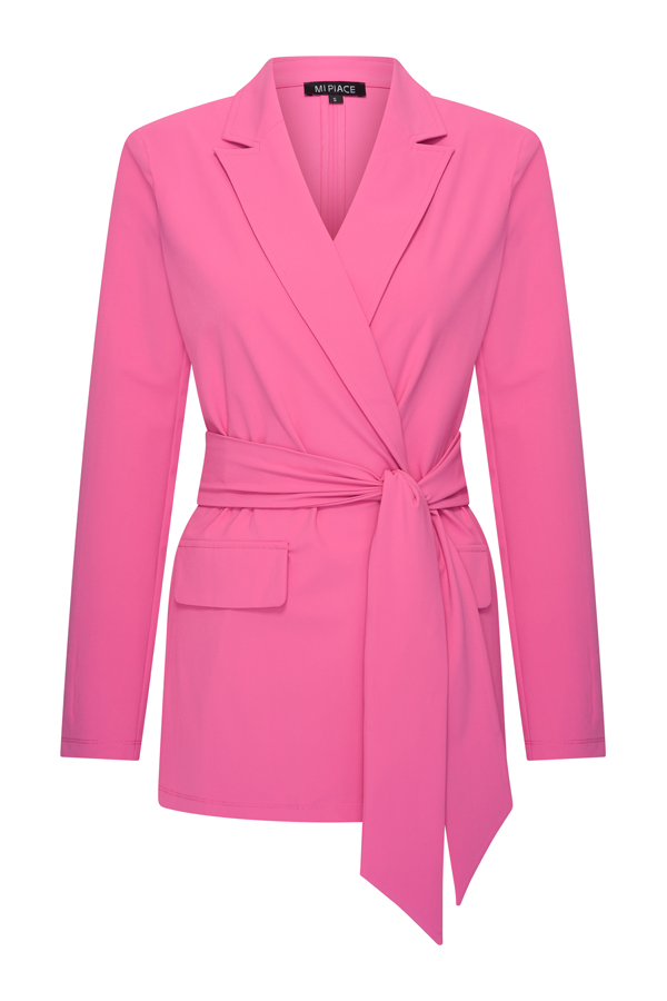 Mi Piace - Blazer Belted - Rose