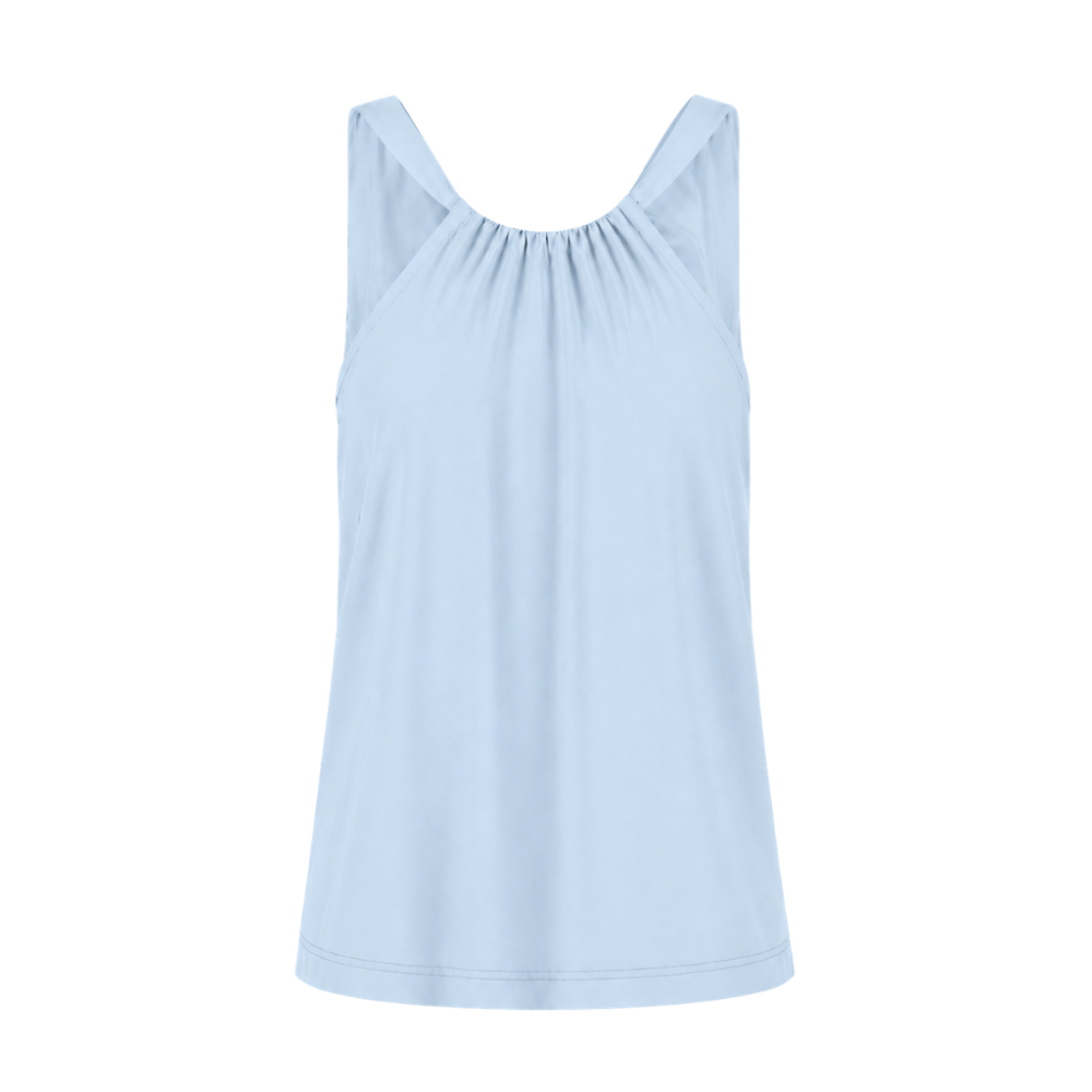 Lady Day - Ellen Travelstof Top - Baby blue