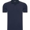 Mi Piace Heren - Men Polo Shirt - Dark Blue