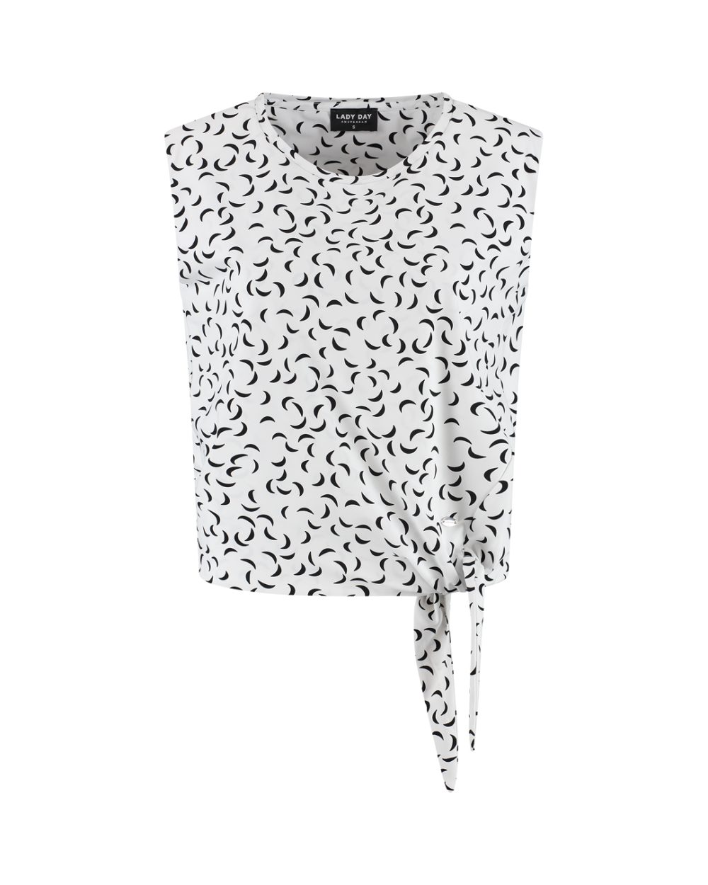 Lady Day - Vida Travelstof Top - Ebba print