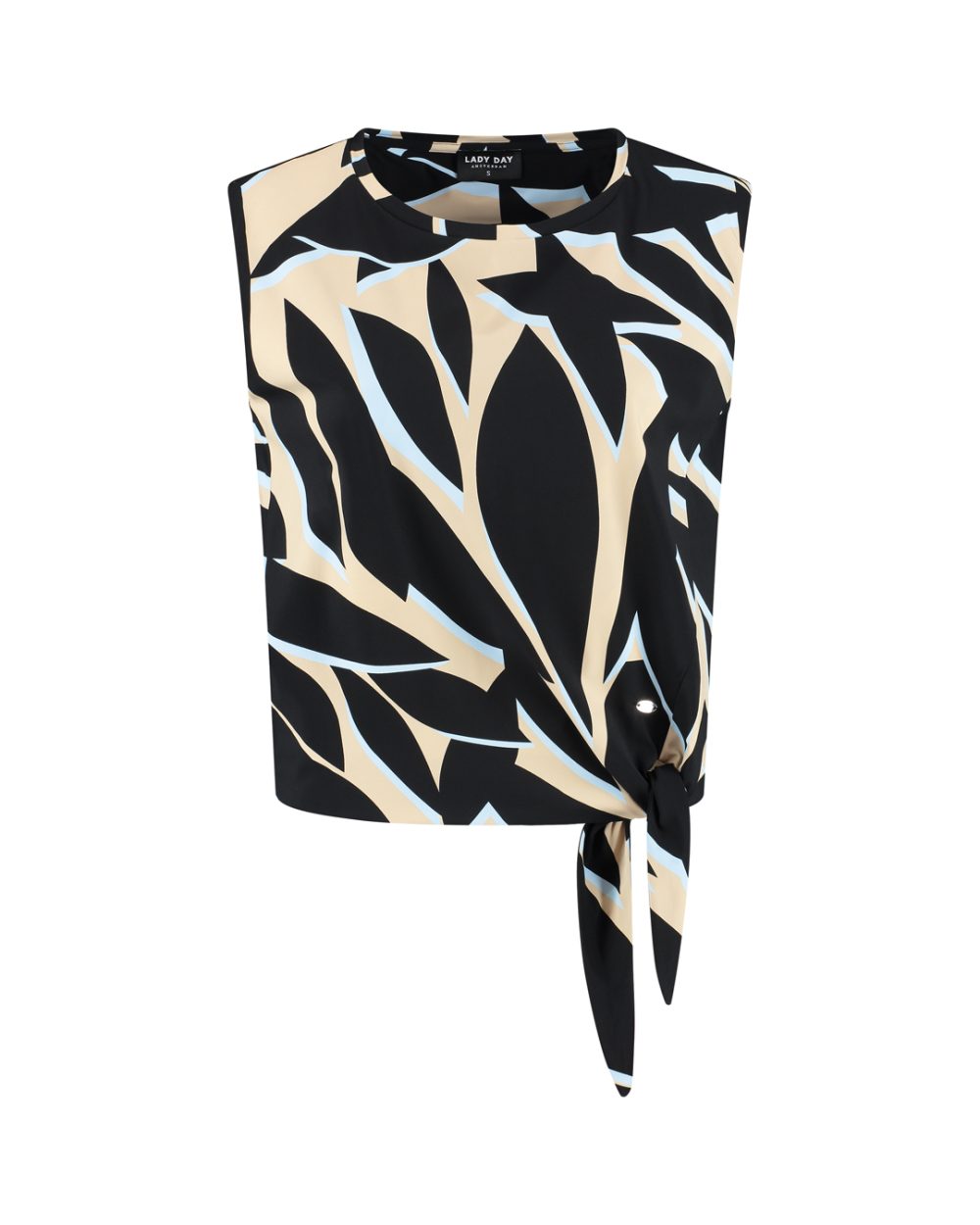 Lady Day - Vida Travelstof Top - Leya print