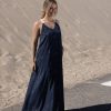 Kimara - Mexie Dress - Dark Blue | Morgen in huis!