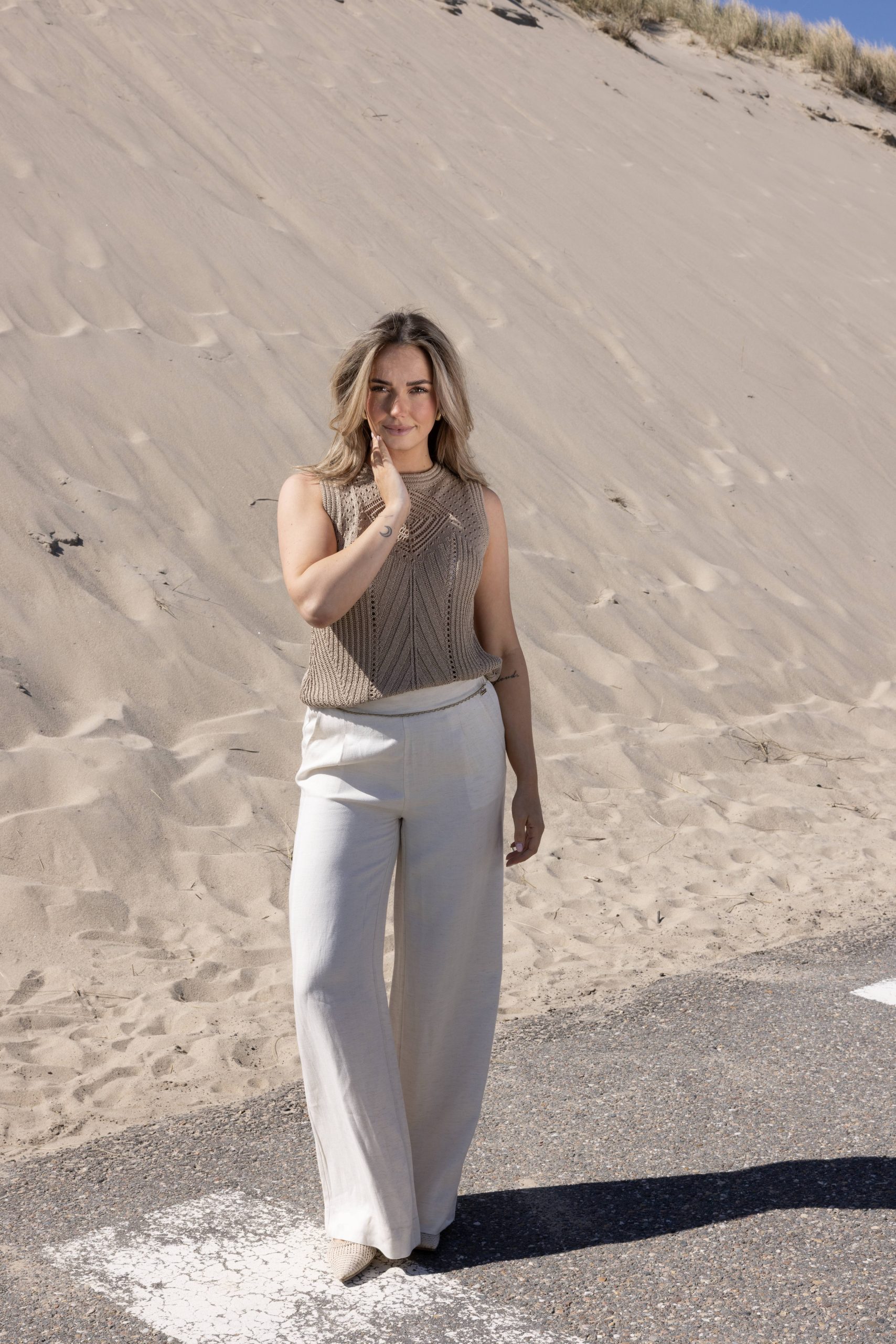 Kimara - Mel Pants 2 - Creme | Morgen in huis!