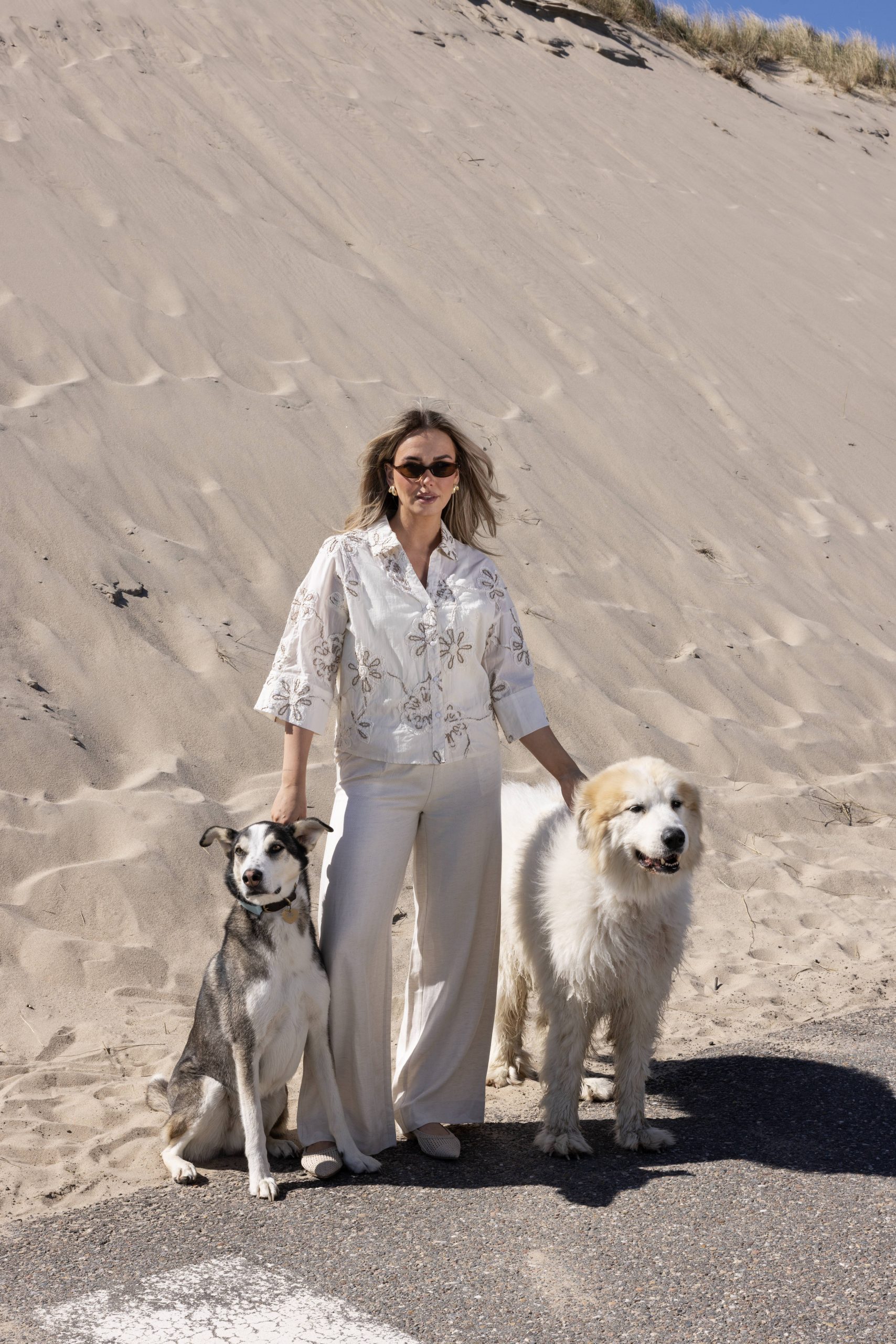 Kimara - Mel Pants 2 - Creme | Morgen in huis!