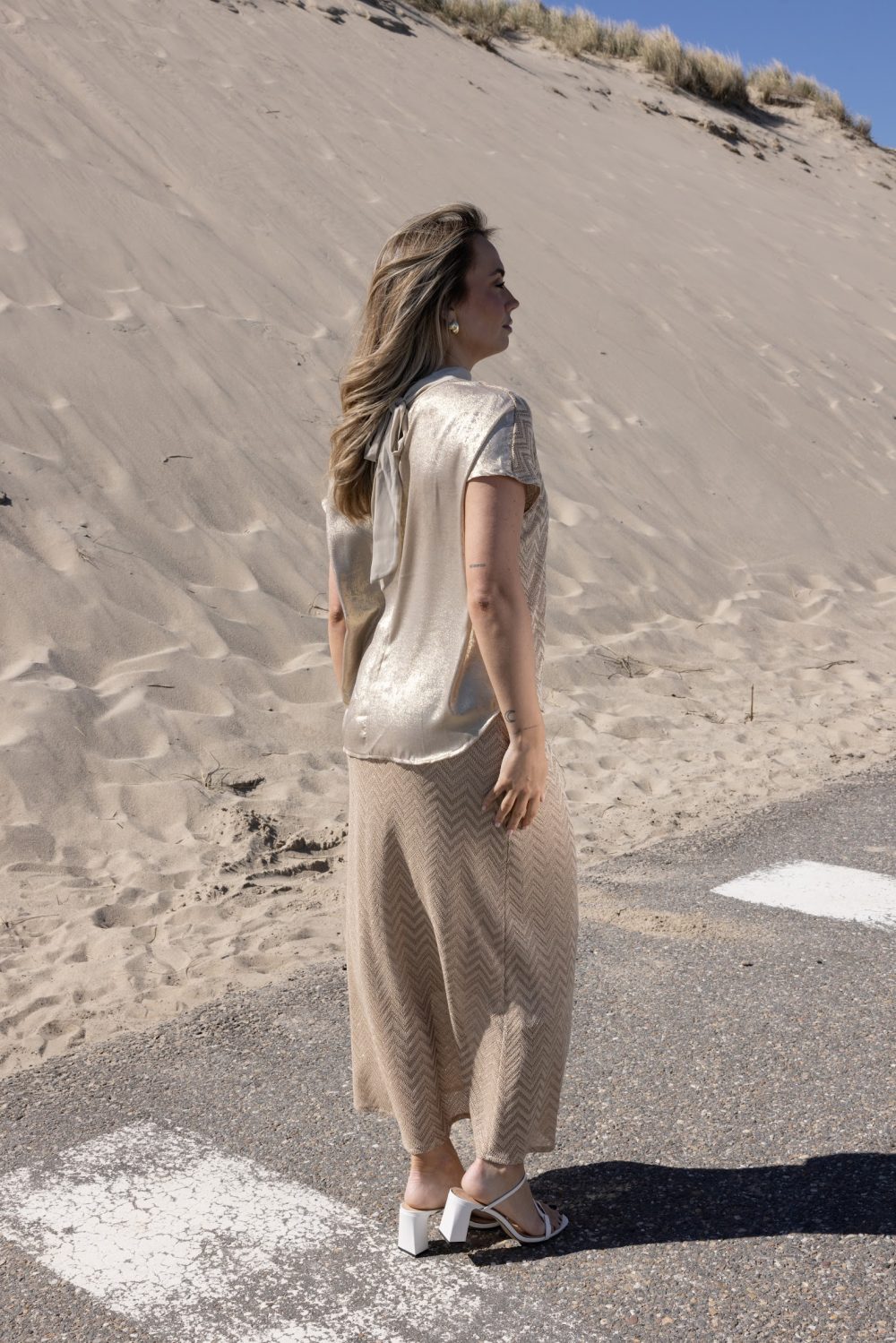 Kimara - Kiki Top - Beige | Morgen in huis!