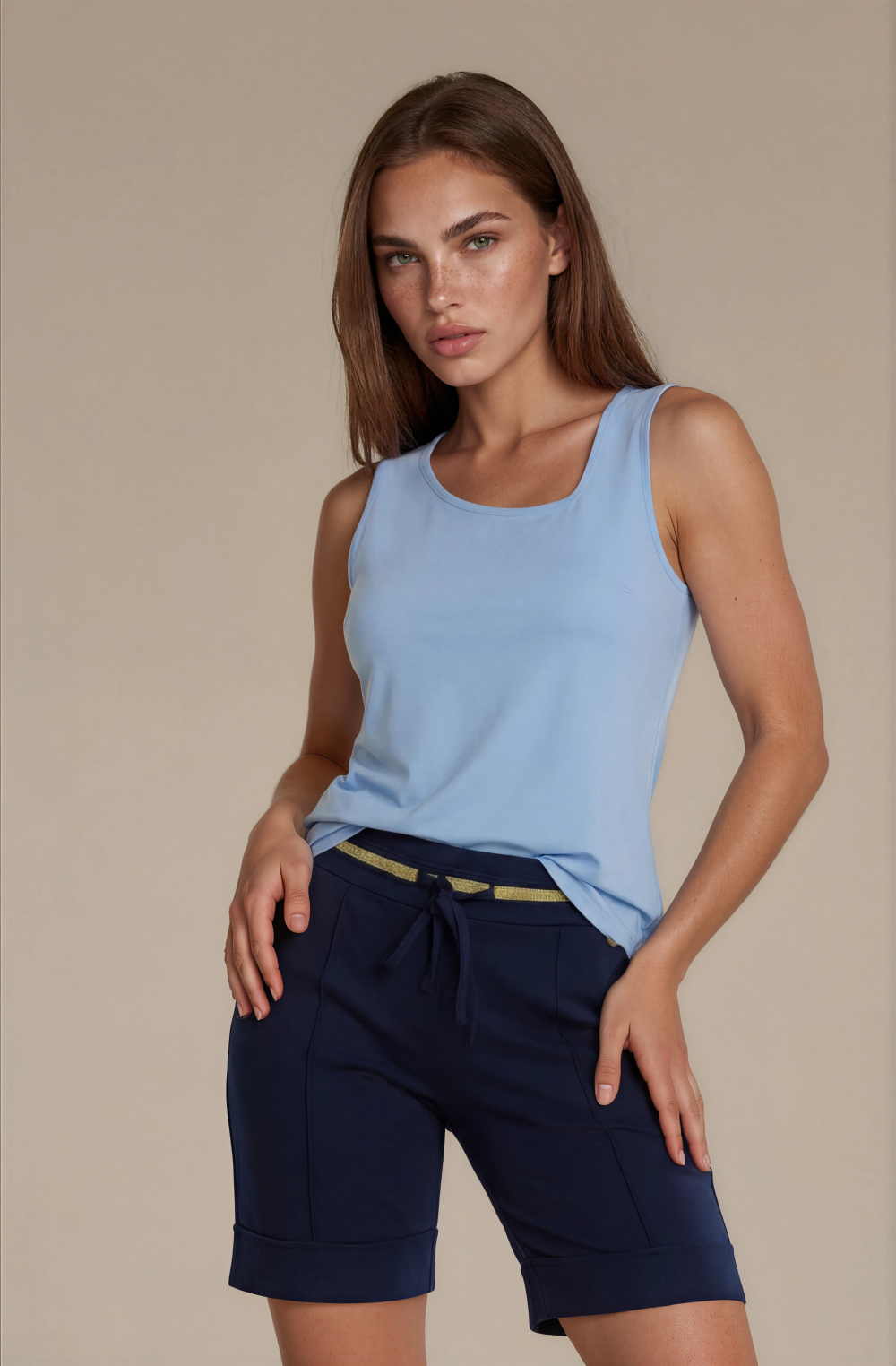 Triple Nine - Hempy with new square neck - L.Blue