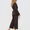 Mi Piace - Blazer Belted - Espresso | Morgen in huis!