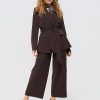 Mi Piace - Blazer Belted - Espresso | Morgen in huis!