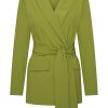 Mi Piace - Blazer Belted - Turtle Green | Morgen in huis!