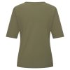 Mi Piace - T Shirt Lace - Olive | Morgen in huis!