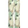 Mi Piace - Broek Straight - Botanical Print | Morgen in huis!