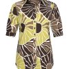 Mi Piace - Blouse Puff Desert Anemone Print - Sweat Pea