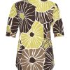 Mi Piace - Blouse Puff Desert Anemone Print - Sweat Pea