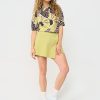 Mi Piace - Blouse Puff Desert Anemone Print - Sweat Pea