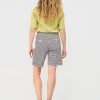 Mi Piace - Bermuda Shorts - Minimal Print Espresso