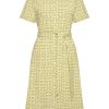 Mi Piace - Dress Short Sleeves Mimimal Print - Sweet Pea