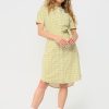 Mi Piace - Dress Short Sleeves Mimimal Print - Sweet Pea