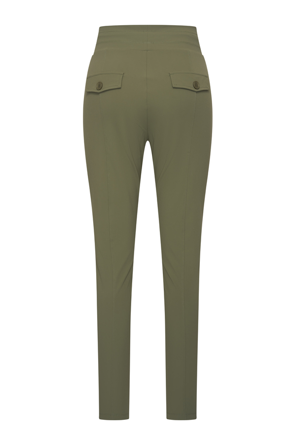 Mi Piace - Broek Skinny - Olive | Morgen in huis!