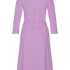 Mi Piace - Jurk 3/4 Mouw- Milky Lilac | Morgen in huis!