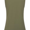 Mi Piace - Top Mouwloos - Olive | Morgen in huis!