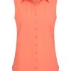 Mi Piace - Blouse Mouwloos - Coral