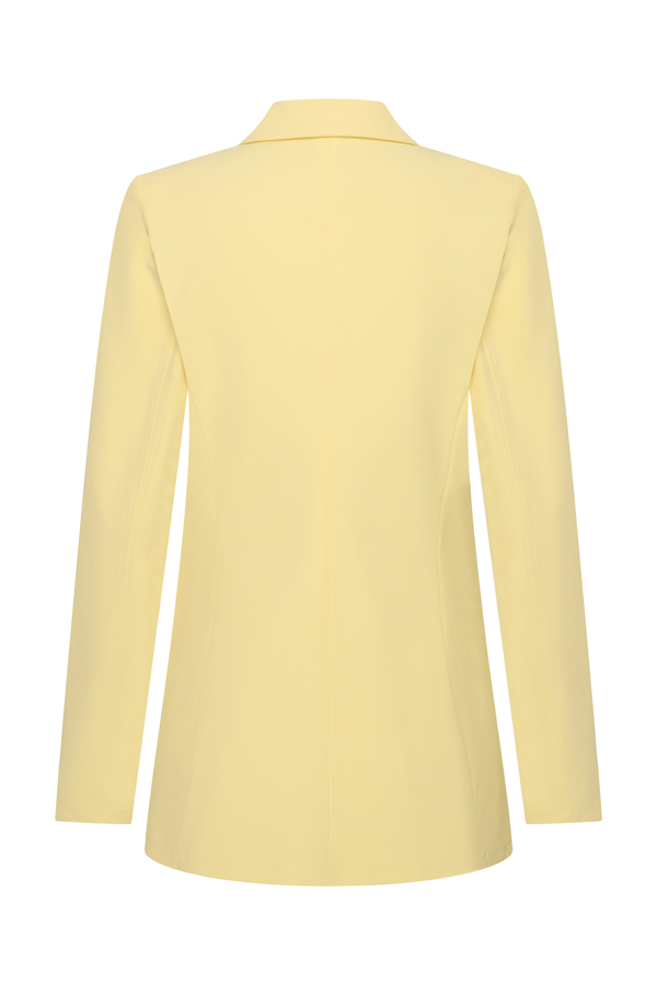 Mi Piace - Blazer Lang - Lemon Yellow | Morgen in huis!