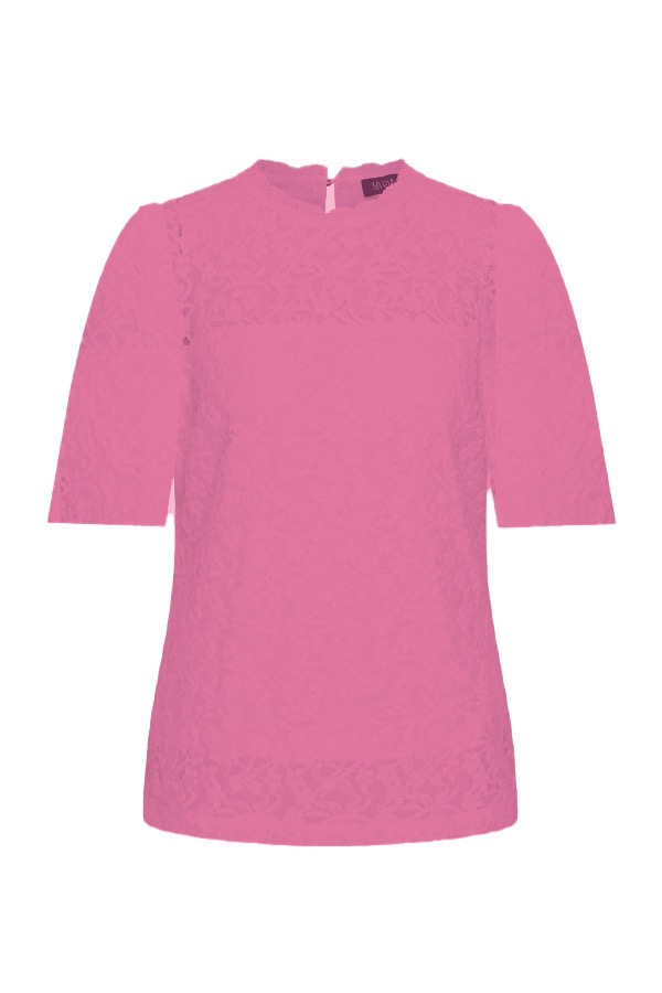 Mi Piace - Top Lace Short Sl. - Rose
