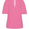 Mi Piace - Top Lace Short Sl. - Rose