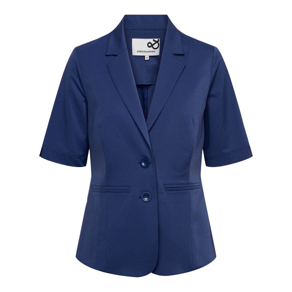 &Co Woman - Phileine Ss Travel - Blue