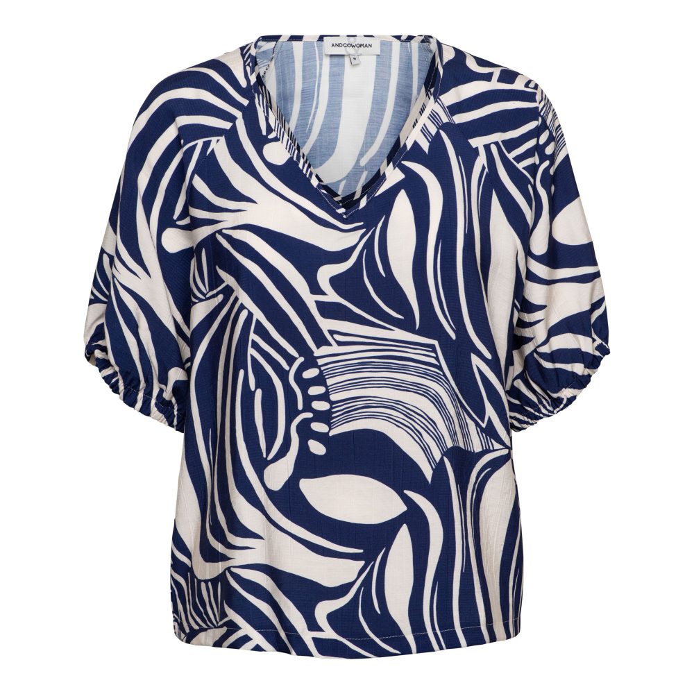 &Co Woman - Amelie Weave - Blue multi