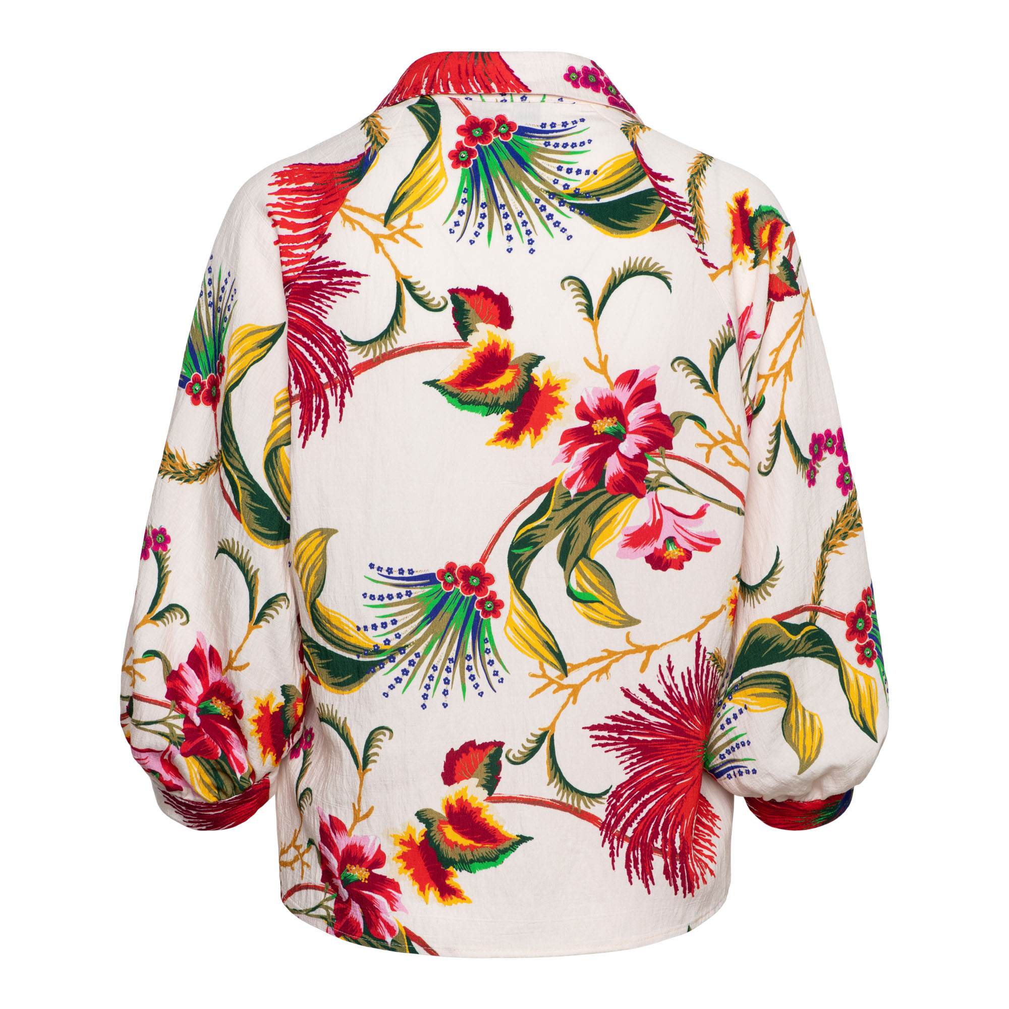 &Co Woman - Marijke Flower - Claret multi