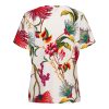 &Co Woman - Marley Flower - Claret multi
