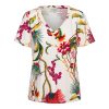 &Co Woman - Marley Flower - Claret multi