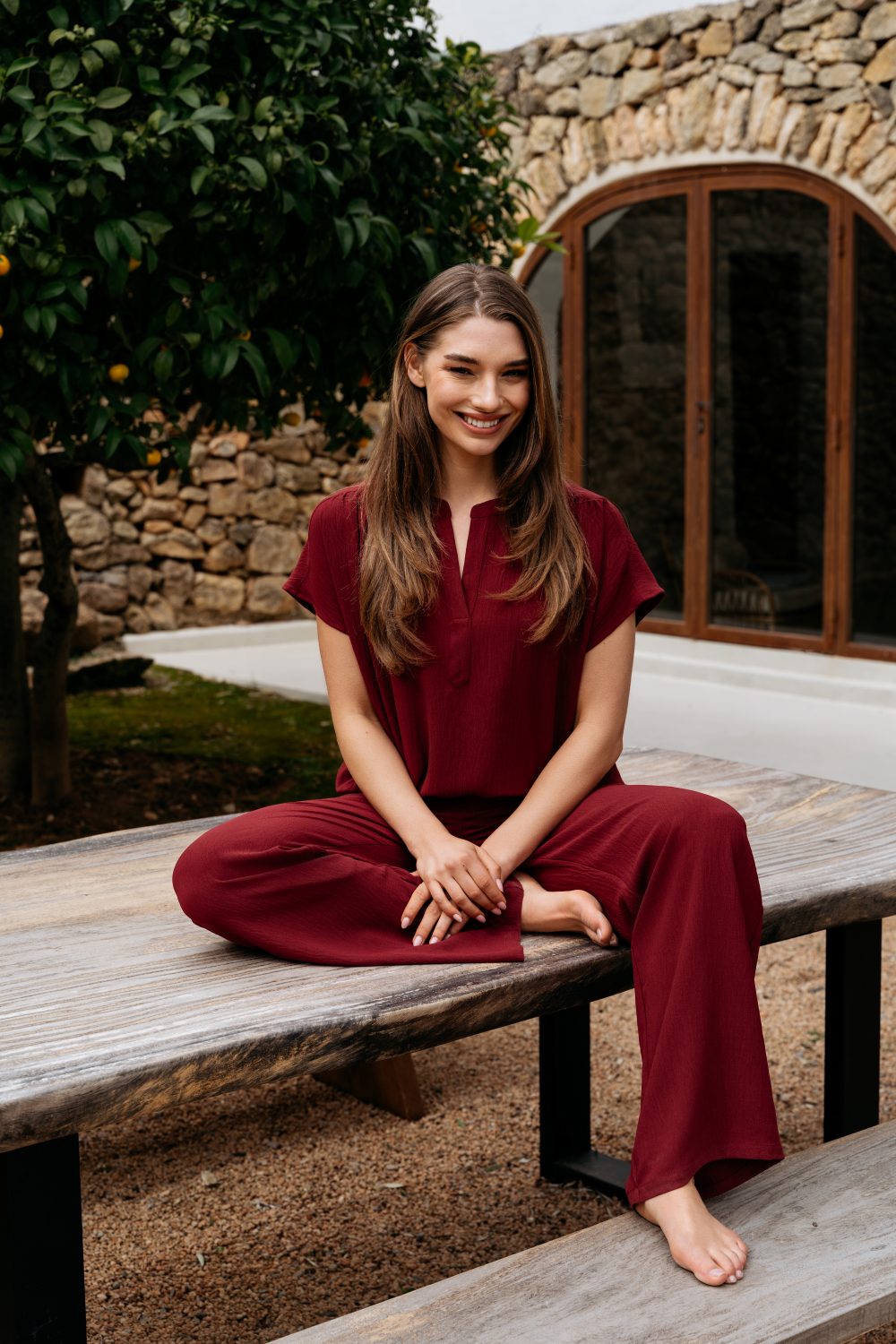 &Co Woman - Nola - Claret