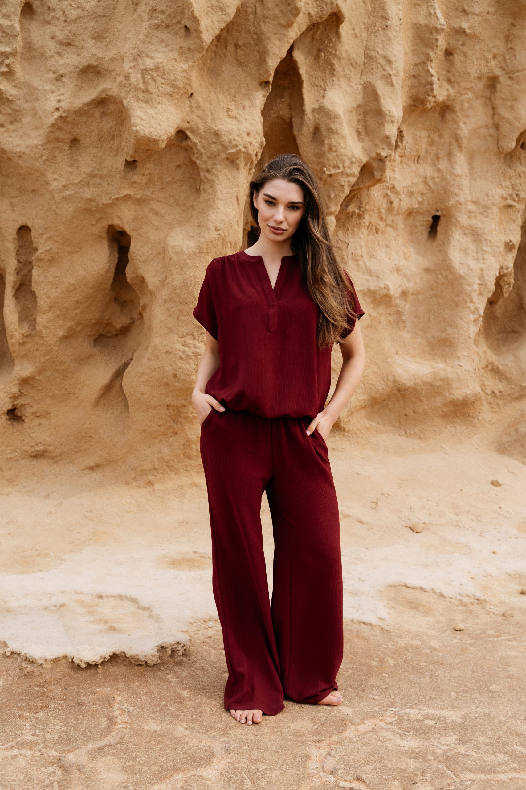 &Co Woman - Nola - Claret
