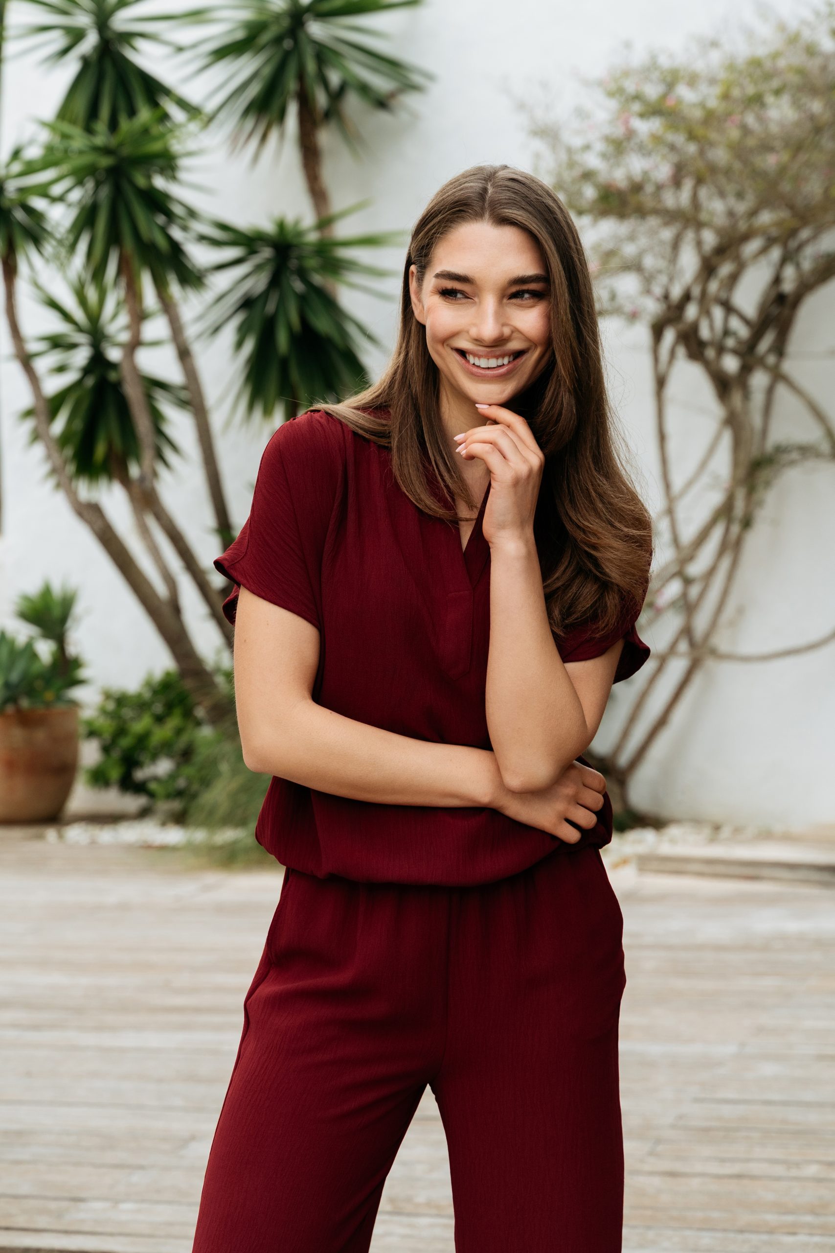 &Co Woman - Nola - Claret