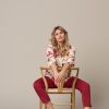 &Co Woman - Parella 7/8 Travel - Claret