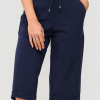 Mi Piace - Bermuda Overknee Shorts - Dark Blue
