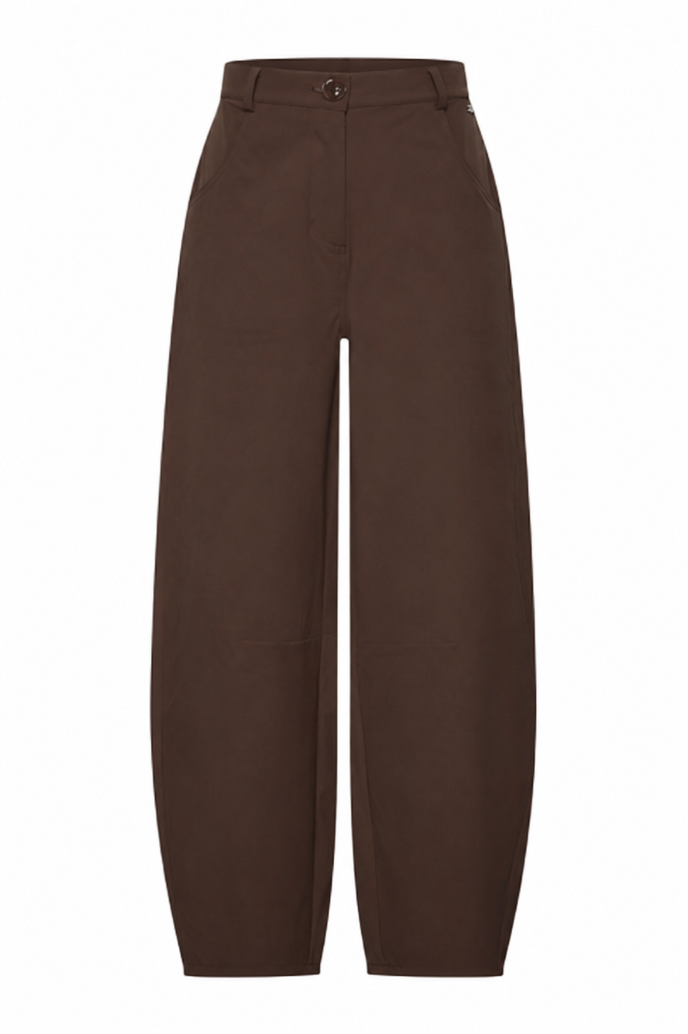 Mi Piace - Balloon Trousers Heavy - Espresso