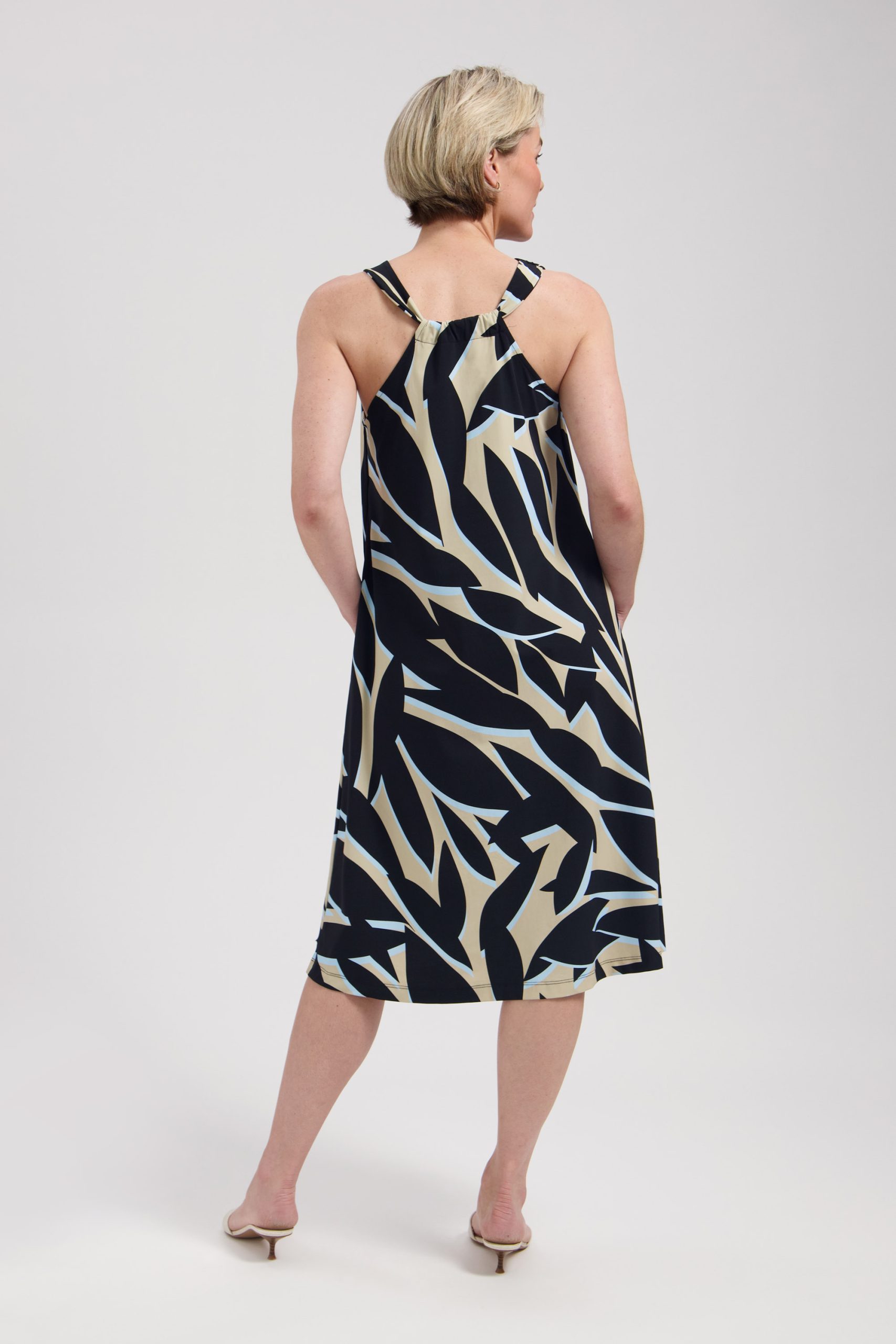 Lady Day - Elline Travel Dress - Leya print