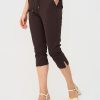 Mi Piace - Pirate Trousers Slit - Espresso