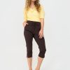Mi Piace - Pirate Trousers Slit - Espresso