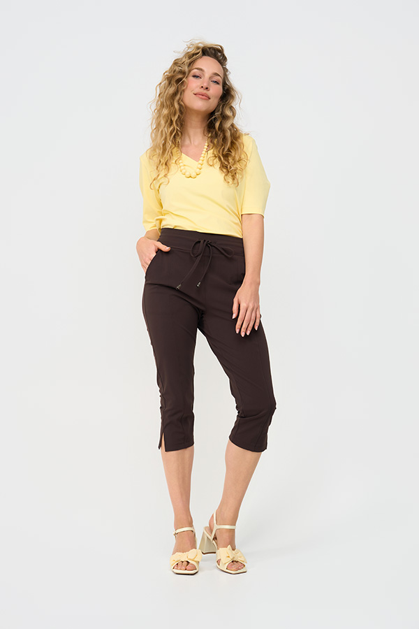 Mi Piace - Pirate Trousers Slit - Espresso