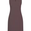 Mi Piace - Dress Sleeveless - Espresso