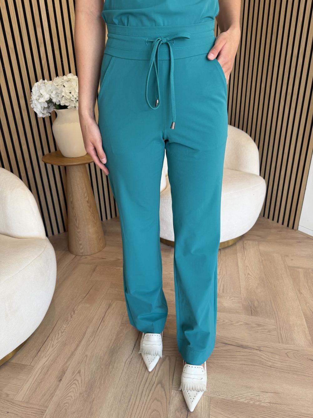 Mi Piace - Broek Straight - Everglade | Morgen in huis!