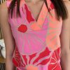 Mi Piace - Top Desert Anemone Print - Coral | Morgen in huis!