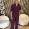 &Co Woman - Julie - Plum | Morgen in huis!